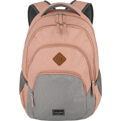 Travelite Basics  Freizeit Rucksack 45 cm -Rosa/Grau KOFFER-PLUS.COM