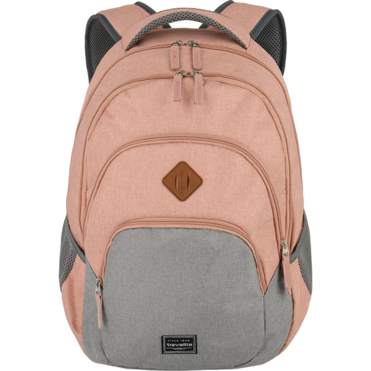 Travelite Basics  Freizeit Rucksack 45 cm -Rosa/Grau KOFFER-PLUS.COM