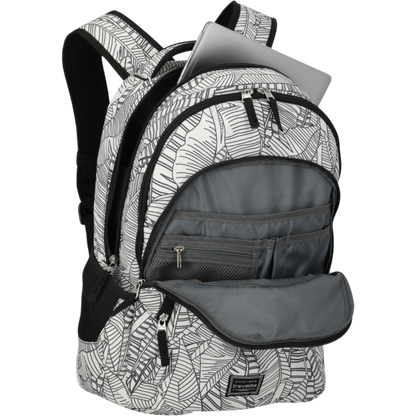Travelite Basics Rucksack mit Laptopfach 45 cm -Print White KOFFER-PLUS.COM