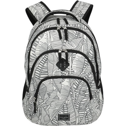 Travelite Basics Rucksack mit Laptopfach 45 cm -Print White KOFFER-PLUS.COM