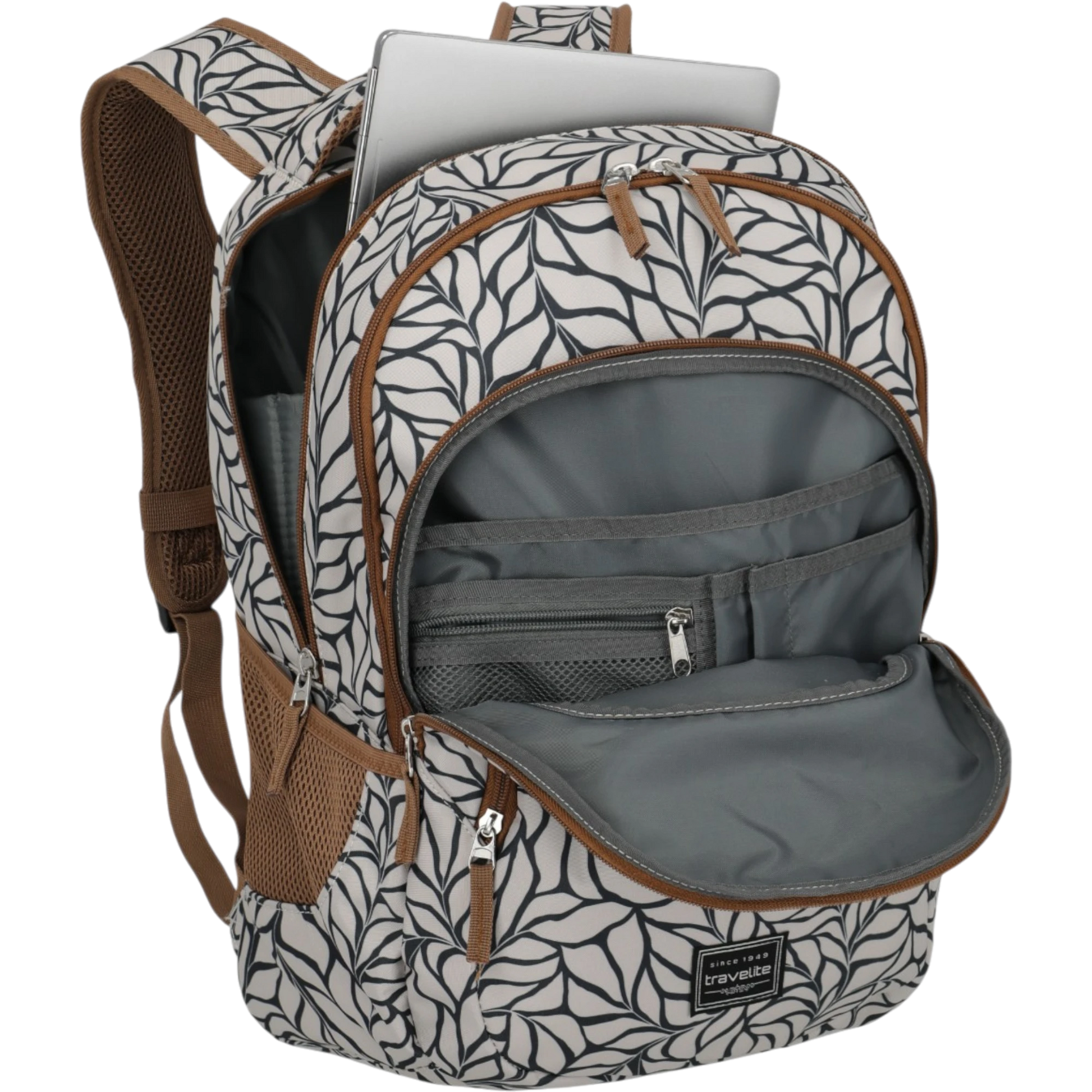 Travelite Basics Rucksack mit Laptopfach 45 cm -Off White KOFFER-PLUS.COM
