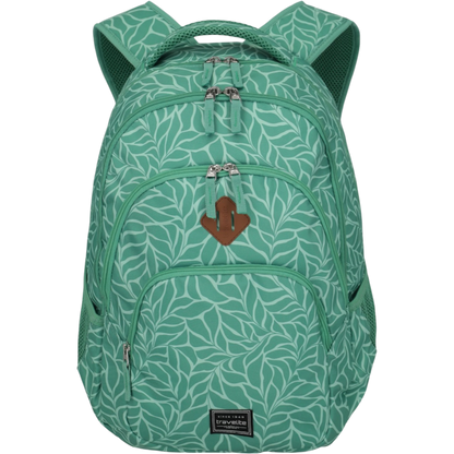 Travelite Basics Rucksack mit Laptopfach 45 cm -Print Green KOFFER-PLUS.COM