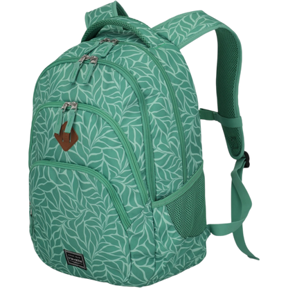 Travelite Basics Rucksack mit Laptopfach 45 cm -Print Green KOFFER-PLUS.COM