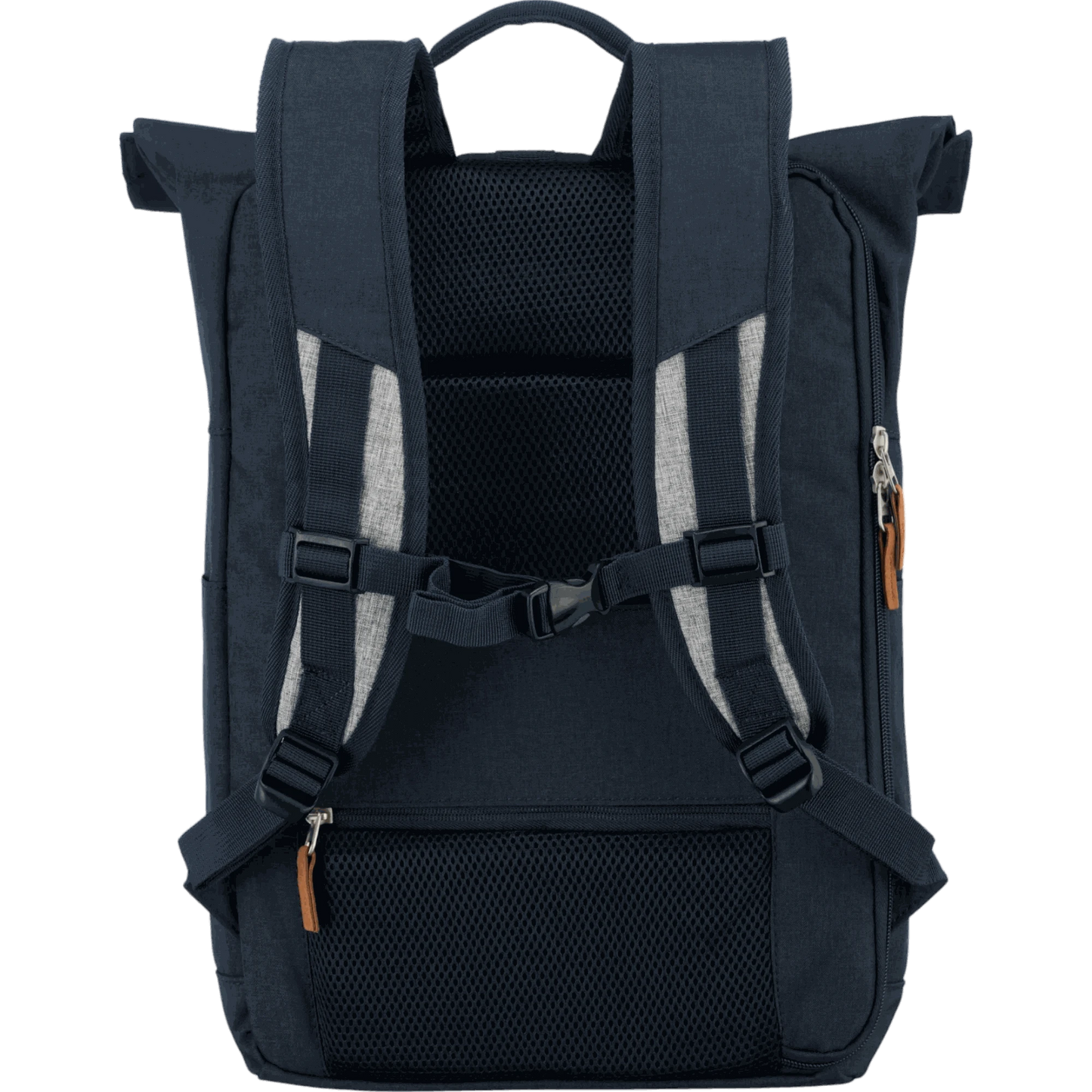 Travelite Basics Rolltop-Rucksack 60 cm -Marine/Grau KOFFER-PLUS.COM