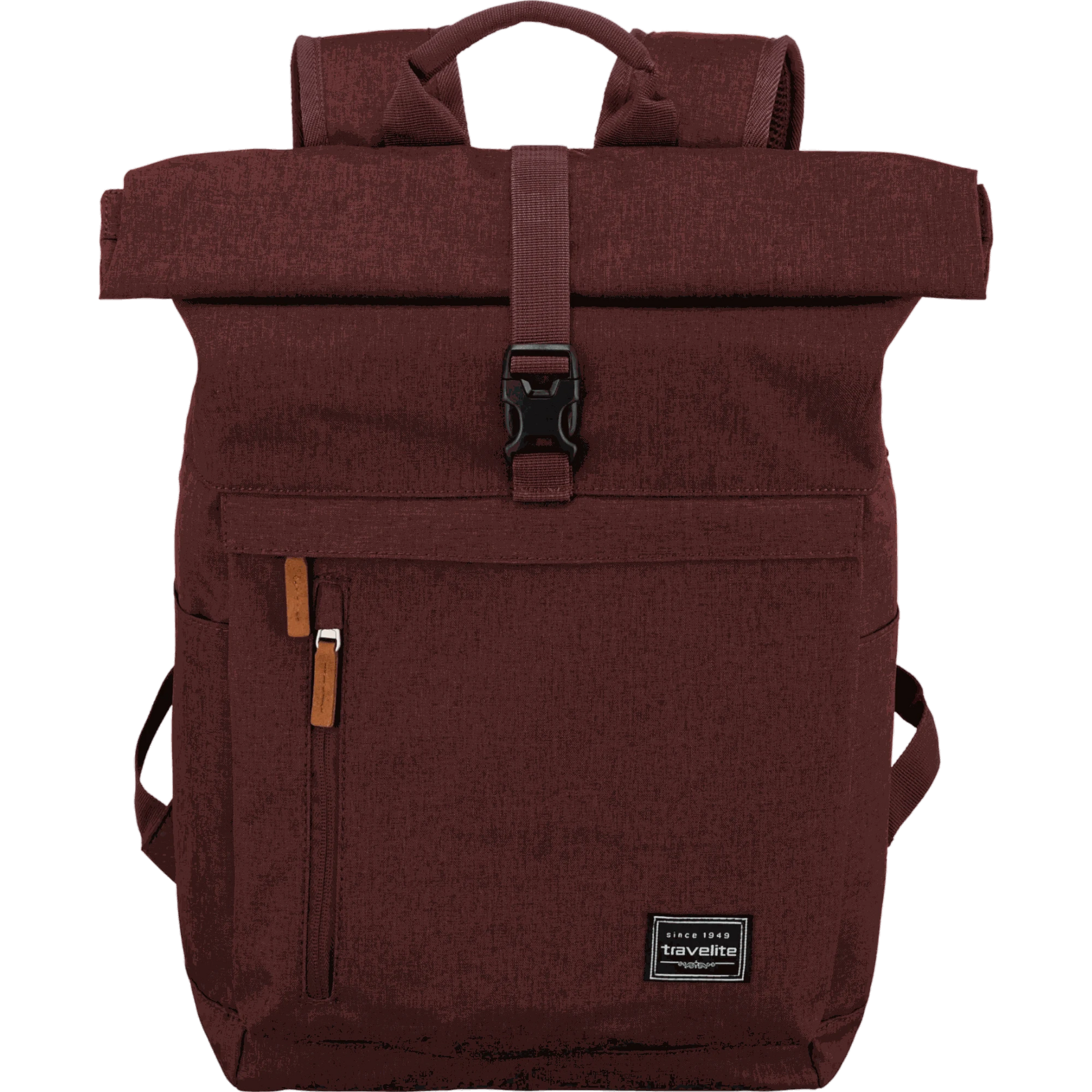 Travelite Basics Rolltop-Rucksack 60 cm -Bordeaux KOFFER-PLUS.COM