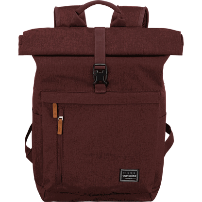 Travelite Basics Rolltop-Rucksack 60 cm -Bordeaux KOFFER-PLUS.COM