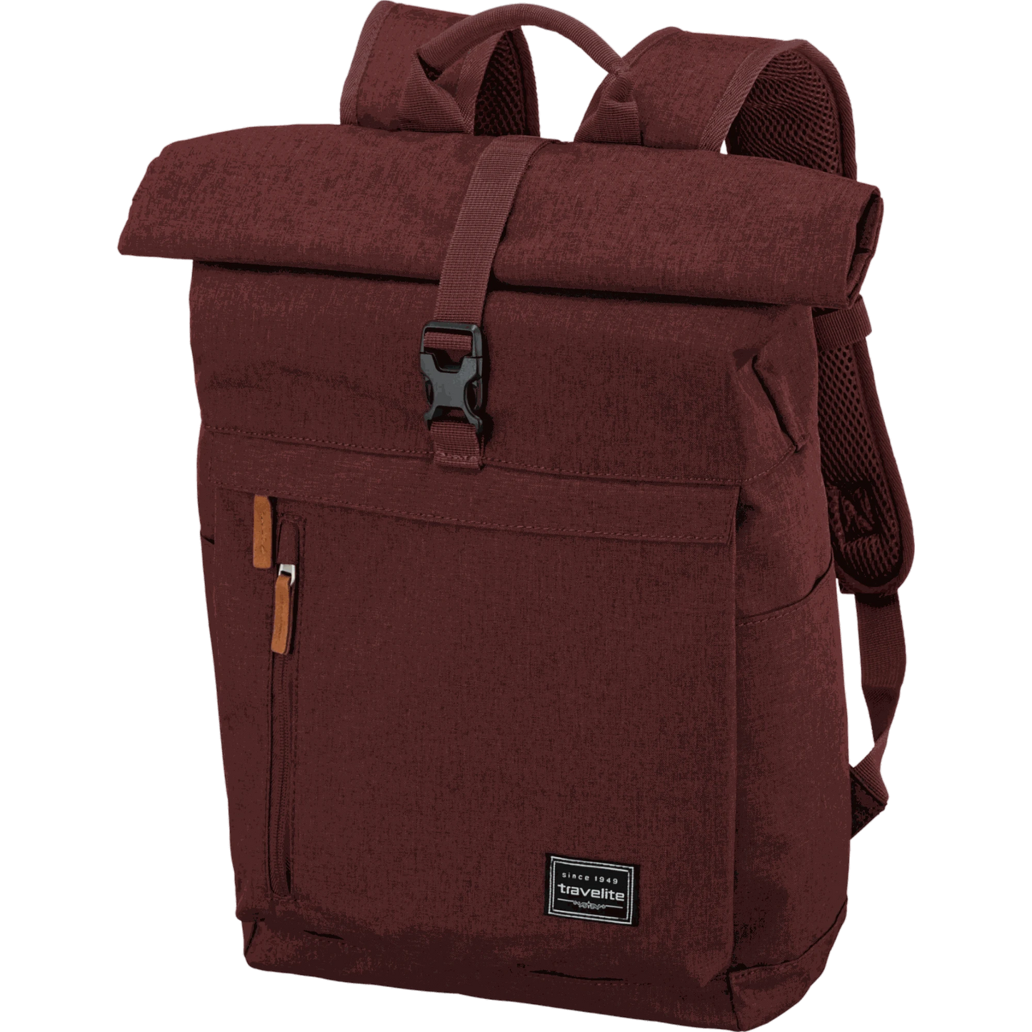 Travelite Basics Rolltop-Rucksack 60 cm -Bordeaux KOFFER-PLUS.COM