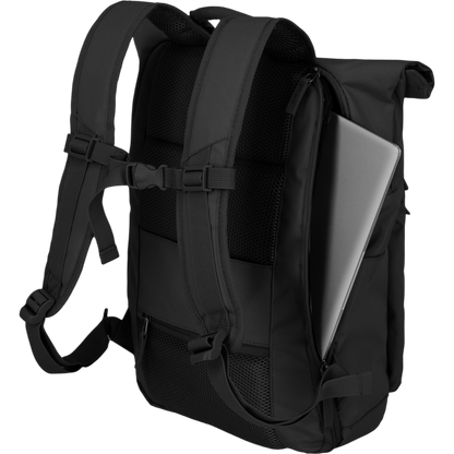 Travelite Basics Rolltop-Rucksack 60 cm -Schwarz KOFFER-PLUS.COM