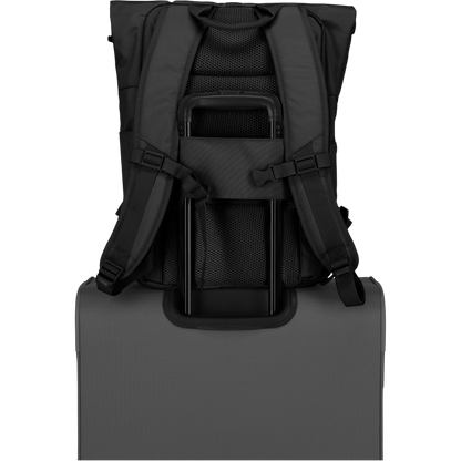 Travelite Basics Rolltop-Rucksack 60 cm -Schwarz KOFFER-PLUS.COM