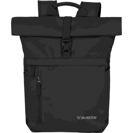 Travelite Basics Rolltop-Rucksack 60 cm -Schwarz KOFFER-PLUS.COM