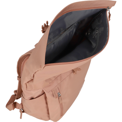 Travelite Basics Rolltop-Rucksack 60 cm -Puderrosa KOFFER-PLUS.COM