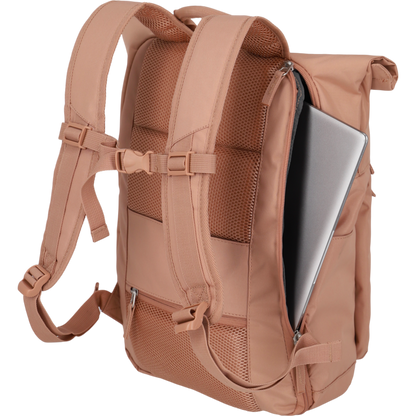Travelite Basics Rolltop-Rucksack 60 cm -Puderrosa KOFFER-PLUS.COM