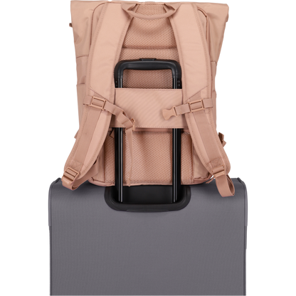Travelite Basics Rolltop-Rucksack 60 cm -Puderrosa KOFFER-PLUS.COM
