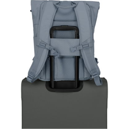 Travelite Basics Rolltop-Rucksack 60 cm -Rauchblau KOFFER-PLUS.COM