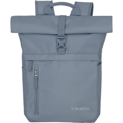 Travelite Basics Rolltop-Rucksack 60 cm -Rauchblau KOFFER-PLUS.COM