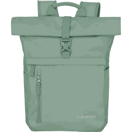 Travelite Basics Rolltop-Rucksack 60 cm -Hellgrün KOFFER-PLUS.COM