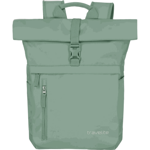 Travelite Basics Rolltop-Rucksack 60 cm -Hellgrün