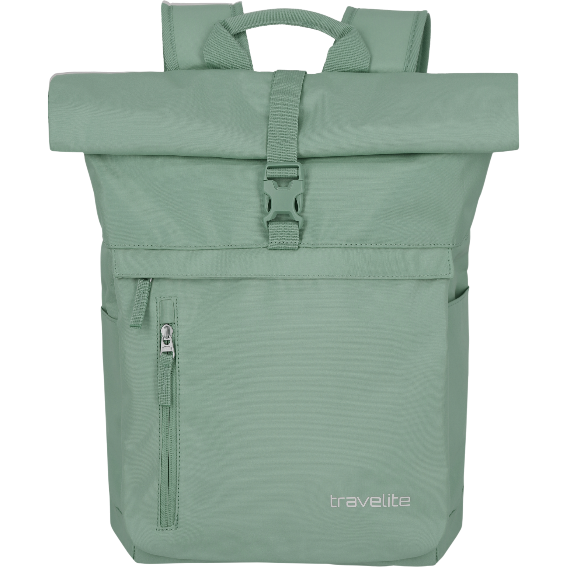 Travelite Basics Rolltop-Rucksack 60 cm -Hellgrün KOFFER-PLUS.COM