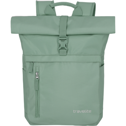 Travelite Basics Rolltop-Rucksack 60 cm -Hellgrün KOFFER-PLUS.COM