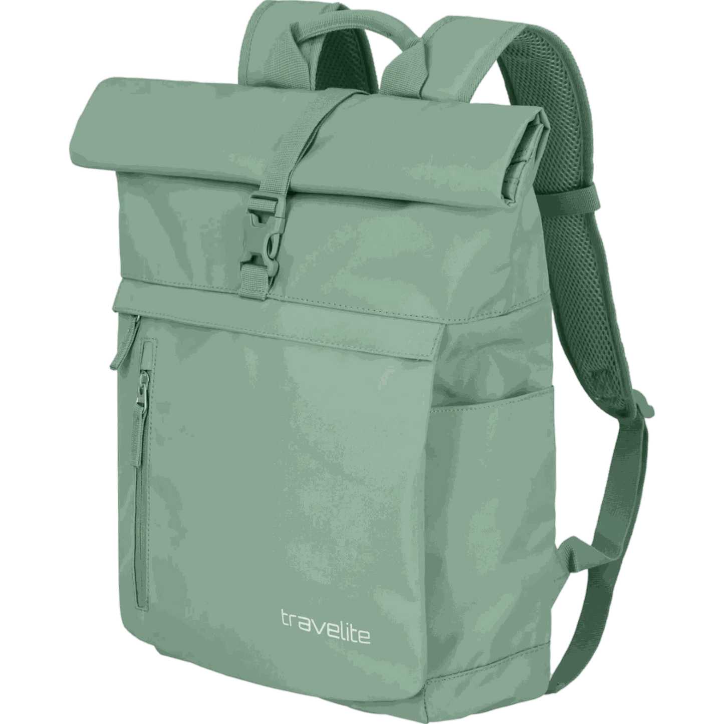 Travelite Basics Rolltop-Rucksack 60 cm -Hellgrün KOFFER-PLUS.COM