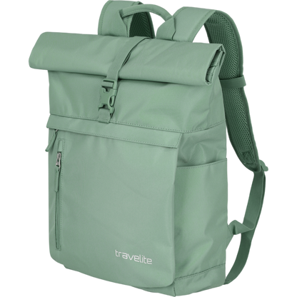 Travelite Basics Rolltop-Rucksack 60 cm -Hellgrün KOFFER-PLUS.COM