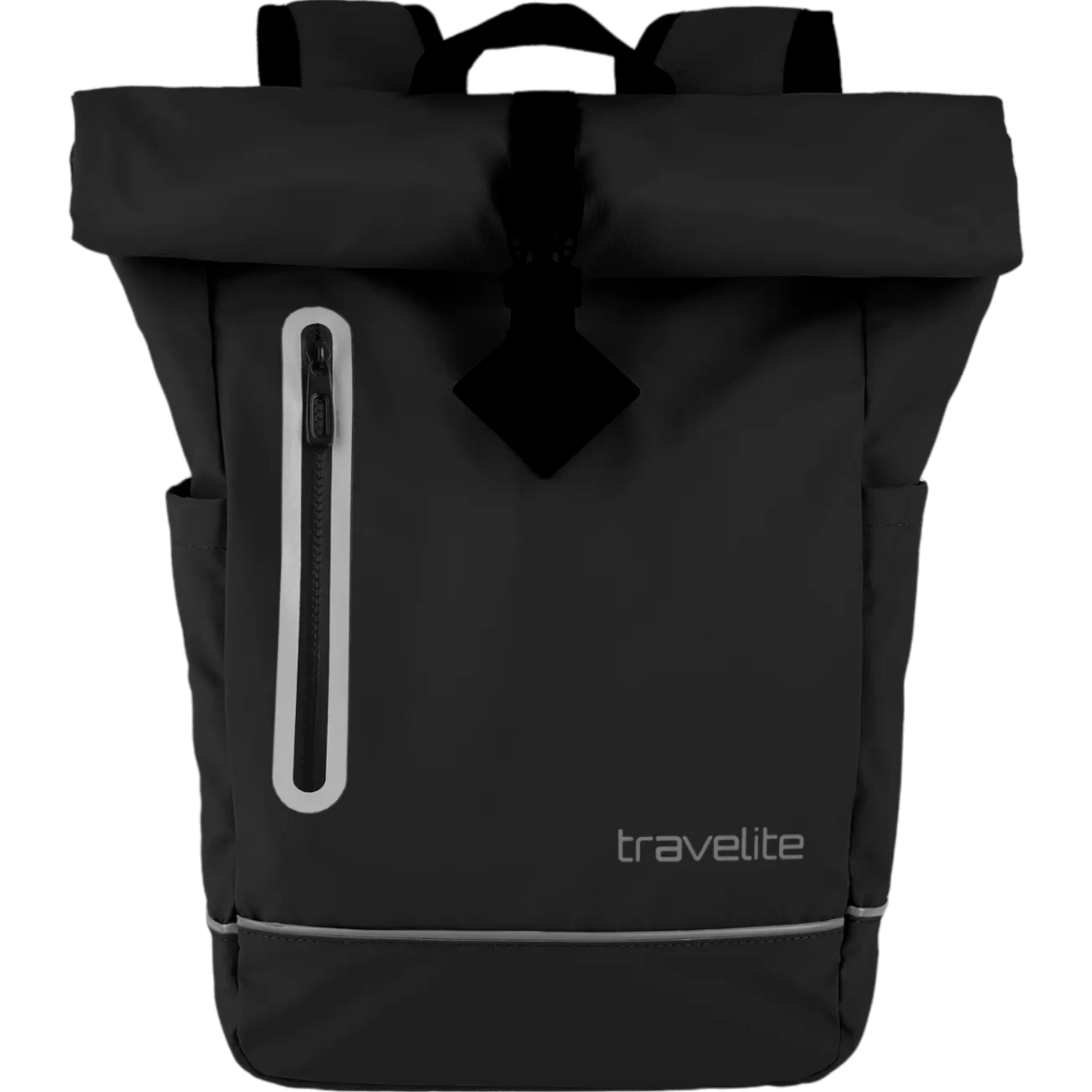 Travelite Basics Rollup Rucksack aus Plane 48 cm -Schwarz KOFFER-PLUS.COM