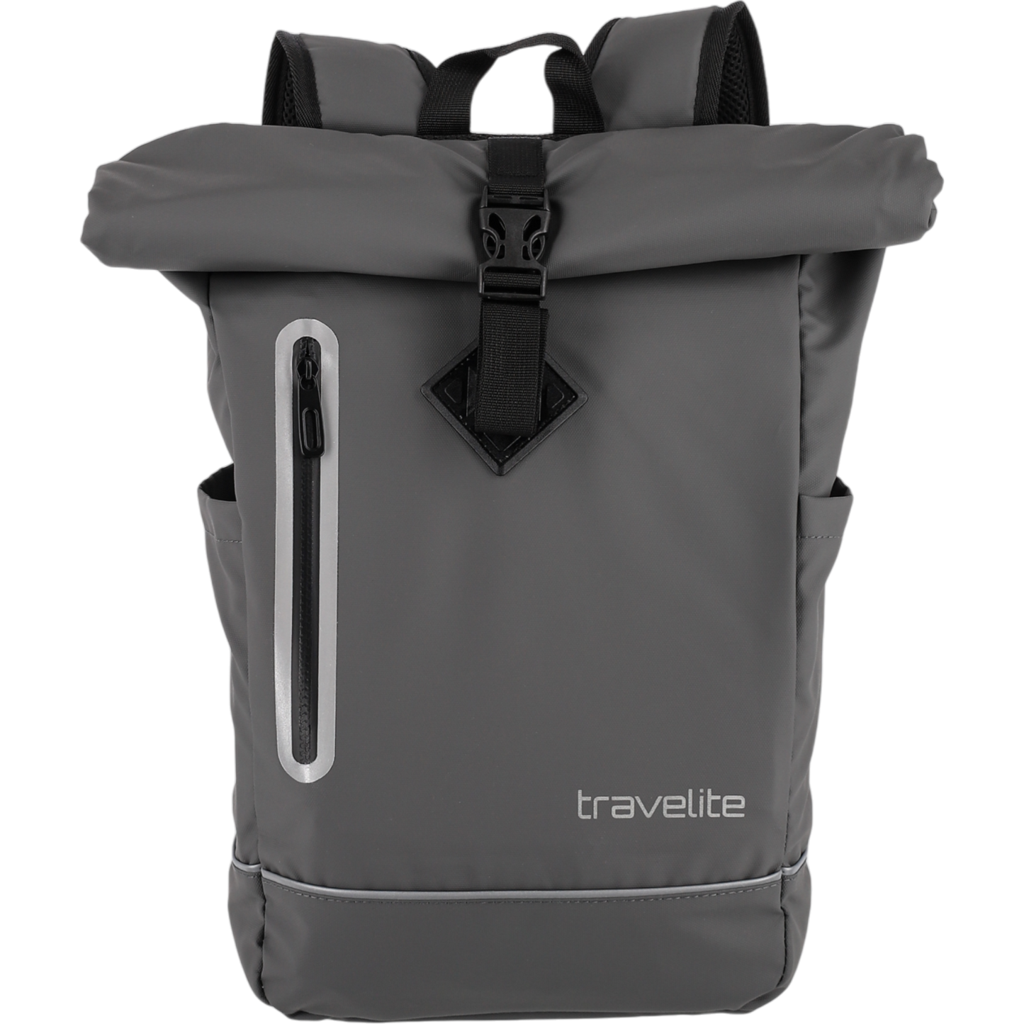 Travelite Basics Rollup Rucksack aus Plane 48 cm -Anthrazit KOFFER-PLUS.COM