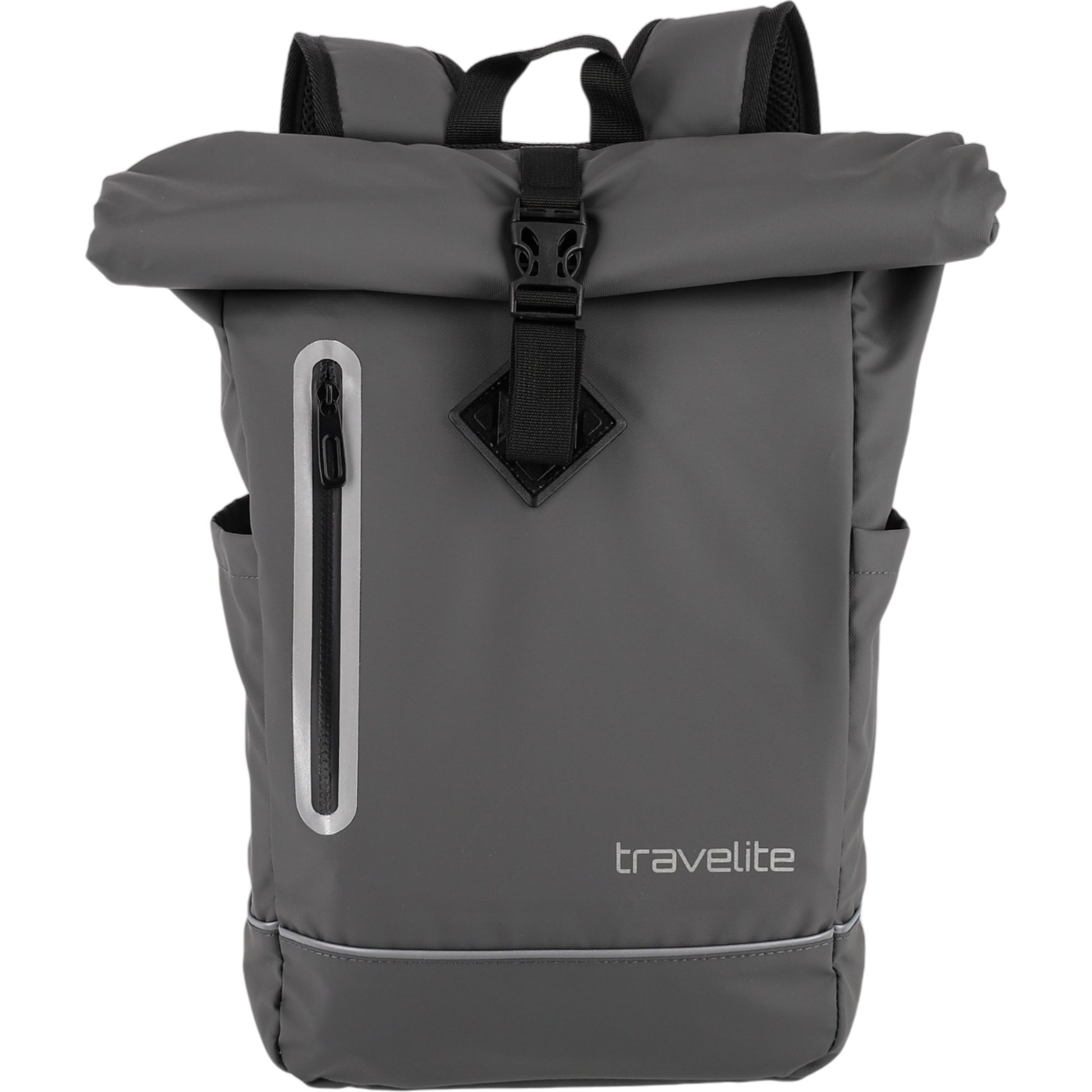 Travelite Basics Rollup Rucksack aus Plane 48 cm -Anthrazit KOFFER-PLUS.COM