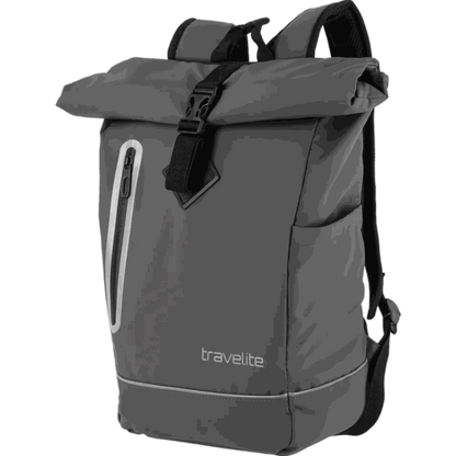 Travelite Basics Rollup Rucksack aus Plane 48 cm -Anthrazit KOFFER-PLUS.COM