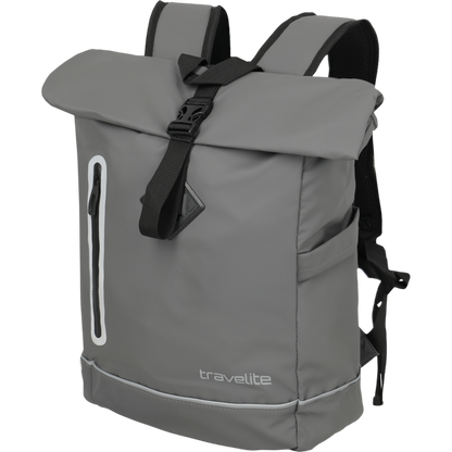 Travelite Basics Rollup Rucksack aus Plane 48 cm -Anthrazit KOFFER-PLUS.COM
