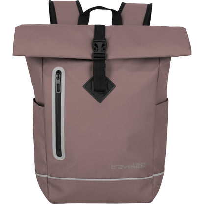 Travelite Basics Rollup Rucksack aus Plane 48 cm -Blush KOFFER-PLUS.COM