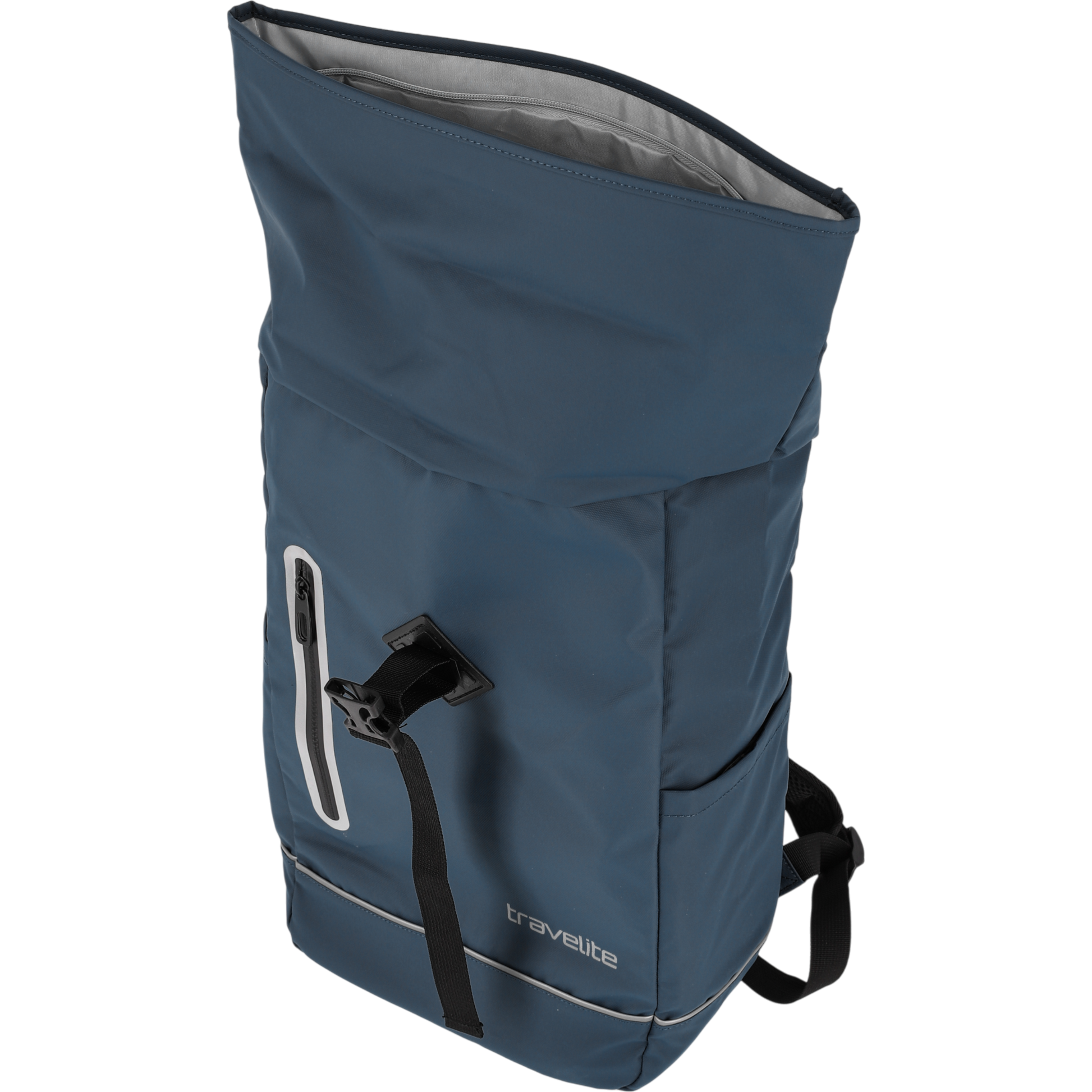Travelite Basics Rollup Rucksack aus Plane 48 cm -Marine KOFFER-PLUS.COM
