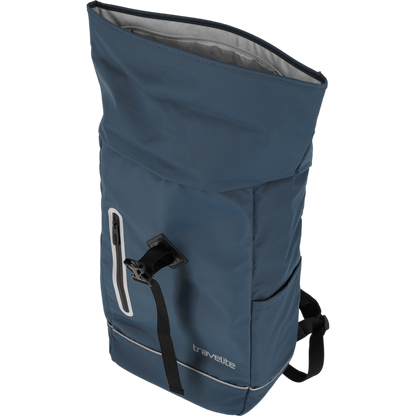 Travelite Basics Rollup Rucksack aus Plane 48 cm -Marine KOFFER-PLUS.COM