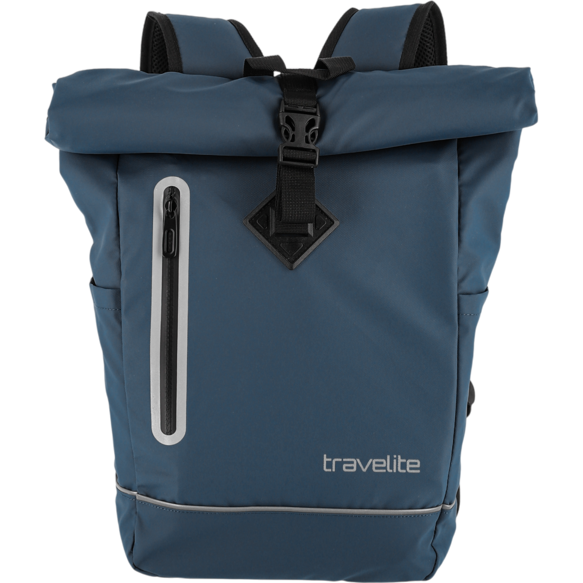 Travelite Basics Rollup Rucksack aus Plane 48 cm -Marine KOFFER-PLUS.COM