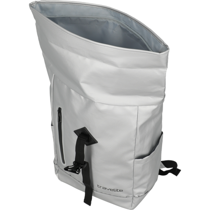 Travelite Basics Rollup Rucksack aus Plane 48 cm -Silver KOFFER-PLUS.COM