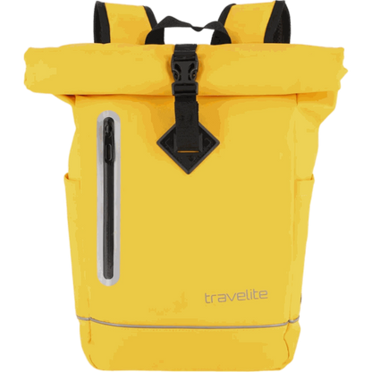 Travelite Basics Rollup Rucksack aus Plane 48 cm -Gelb KOFFER-PLUS.COM