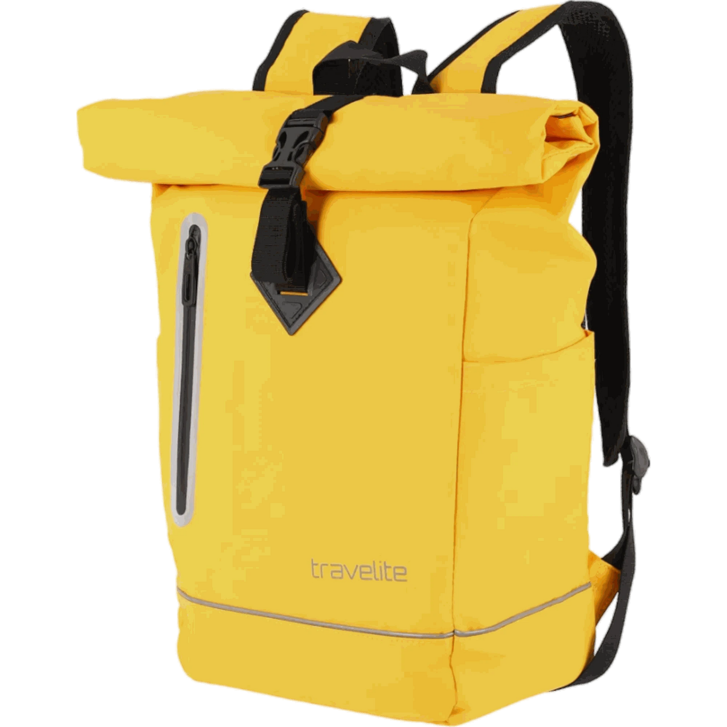 Travelite Basics Rollup Rucksack aus Plane 48 cm -Gelb KOFFER-PLUS.COM