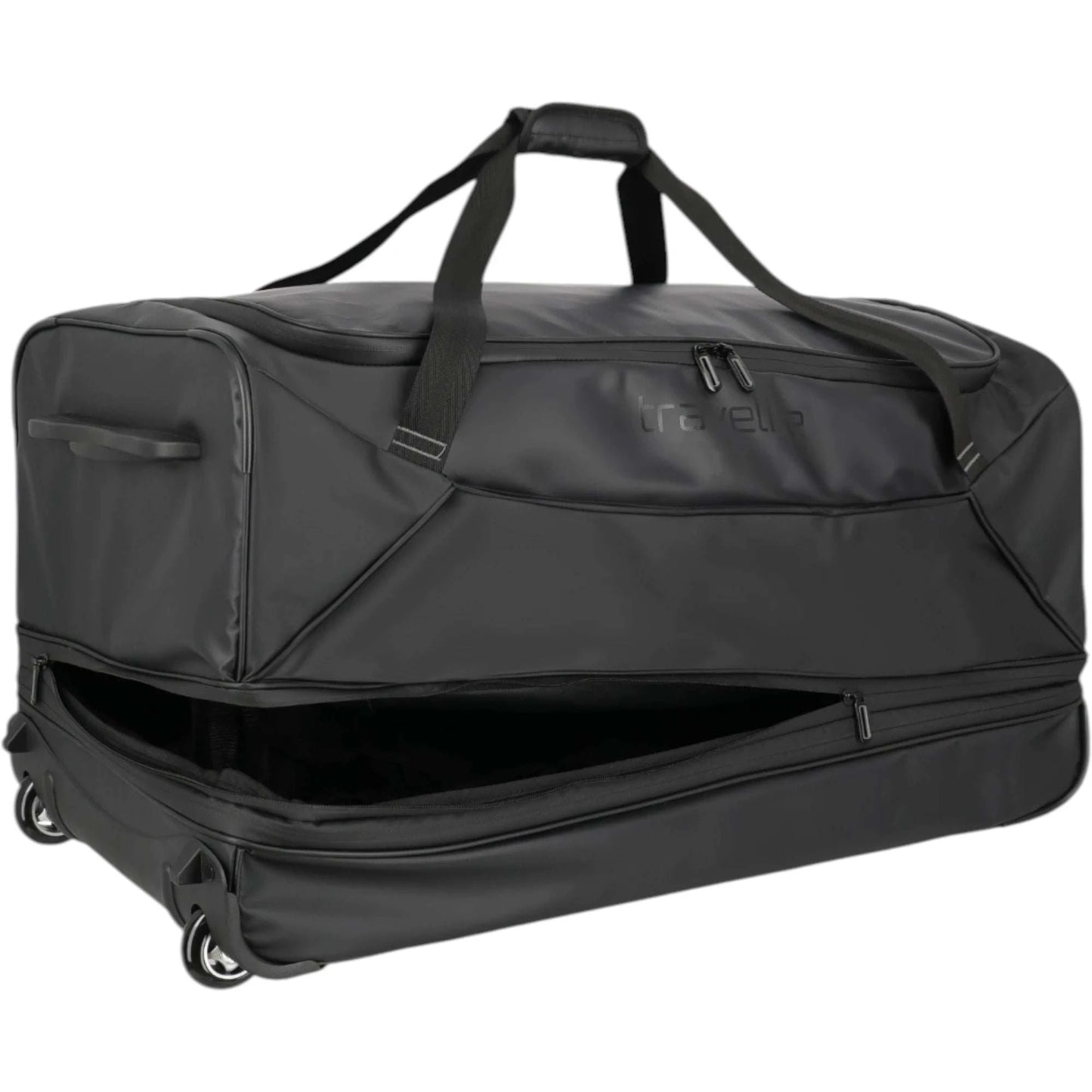 Travelite Basics Rollenreisetasche 80 cm -Schwarz KOFFER-PLUS.COM