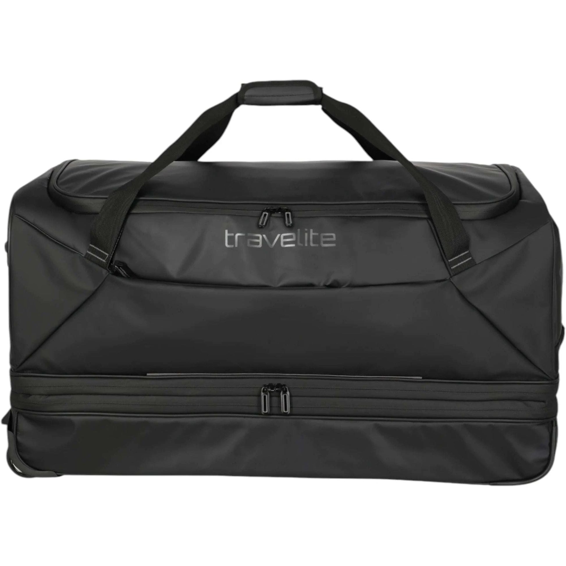 Travelite Basics Rollenreisetasche 80 cm -Schwarz KOFFER-PLUS.COM