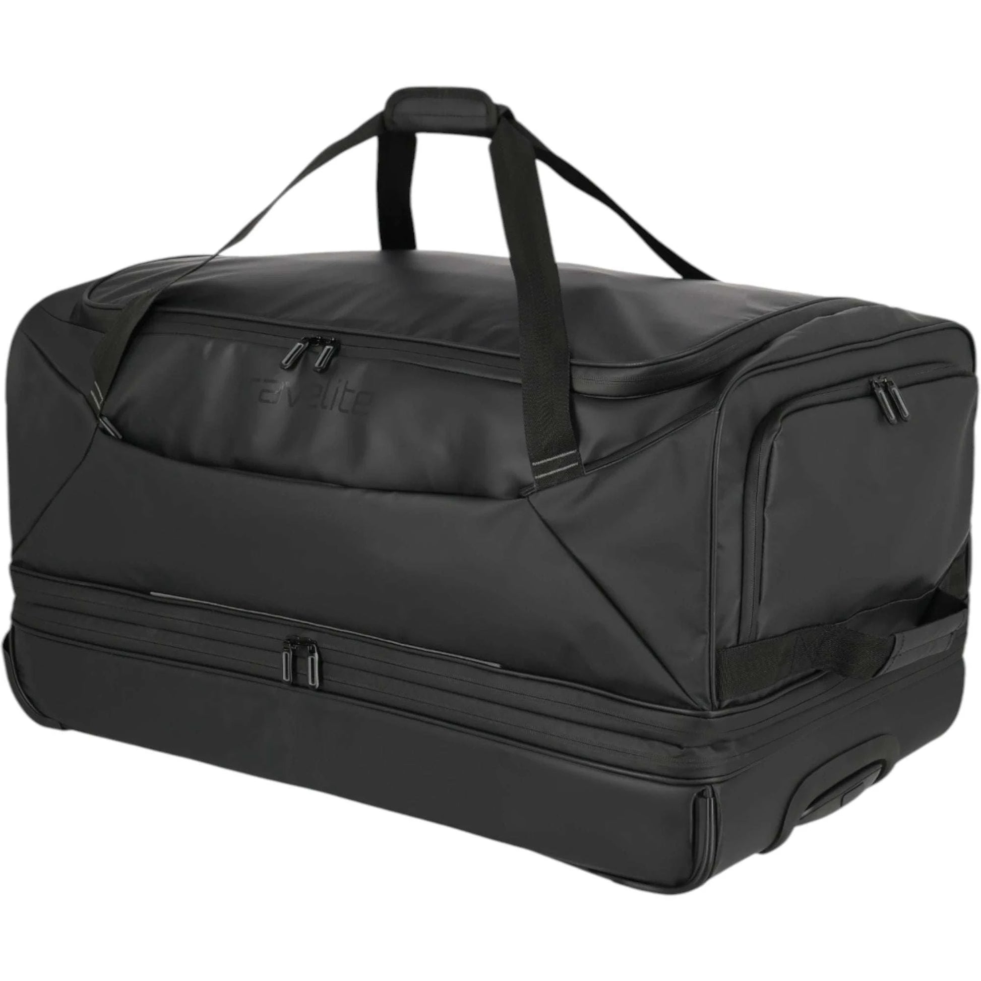 Travelite Basics Rollenreisetasche 80 cm -Schwarz KOFFER-PLUS.COM