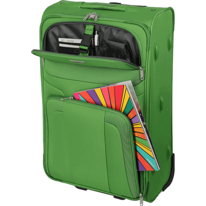 paklite Orlando 2-Rad-Trolley M 63 cm -Grün KOFFER-PLUS.COM