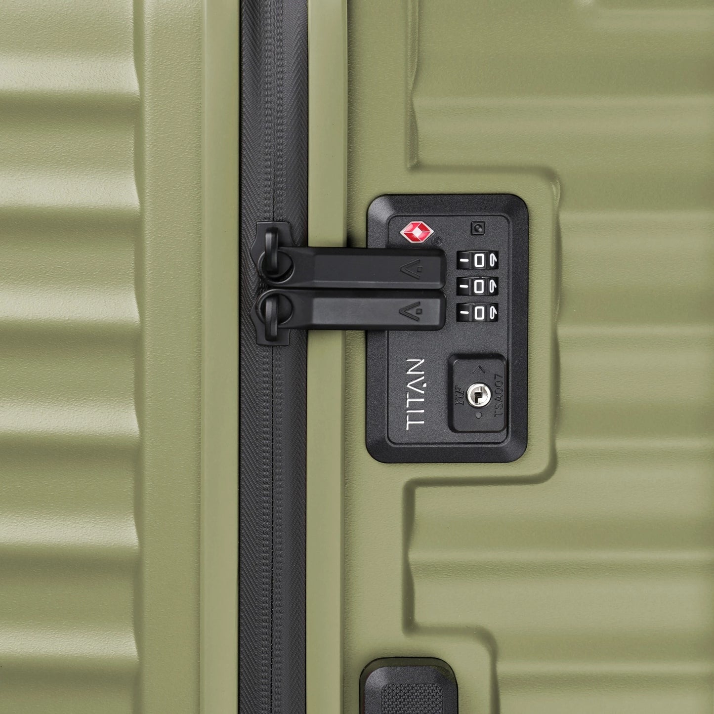 TITAN UPGRADE 4-Rad-Kabinentrolley S 55 cm -Forest Green