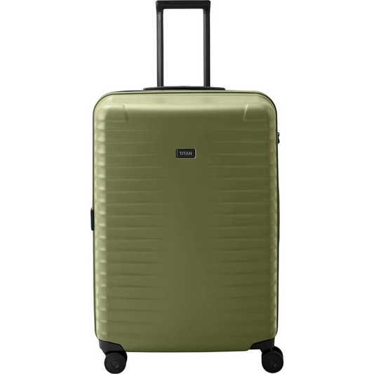 TITAN UPGRADE 4-Rad-Trolley L 75 cm -Forest Green KOFFER-PLUS.COM