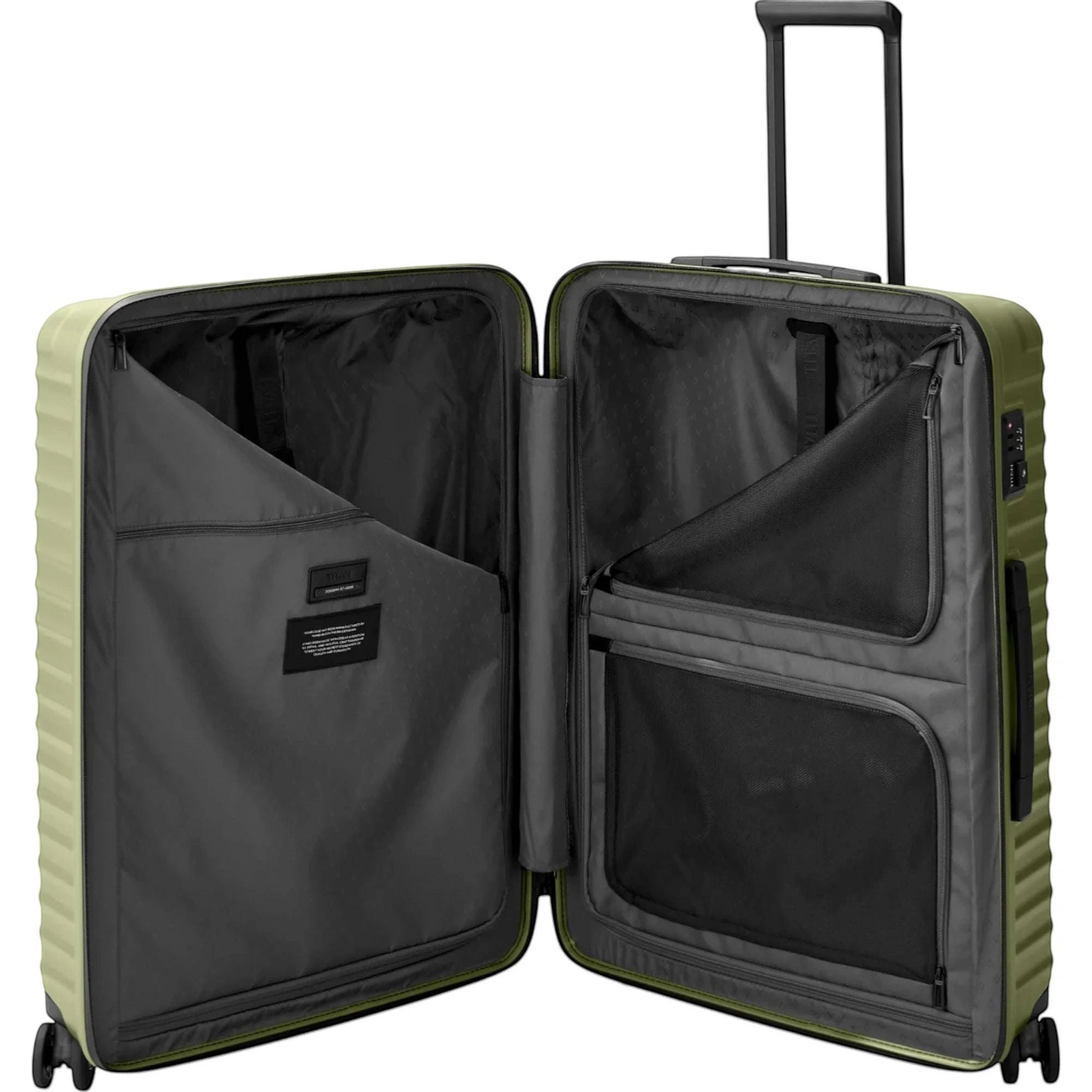 TITAN UPGRADE 4-Rad-Trolley L 75 cm -Forest Green KOFFER-PLUS.COM