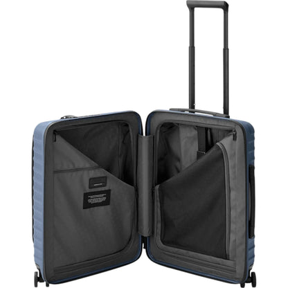 TITAN UPGRADE 4-Rad-Bordtrolley S+ mit Vortasche 55 cm -Midnight Blue KOFFER-PLUS.COM