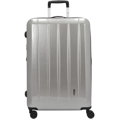 CHECK.IN London 2.0 4-Rollen-Trolley XL 75 cm -carbon silber KOFFER-PLUS.COM