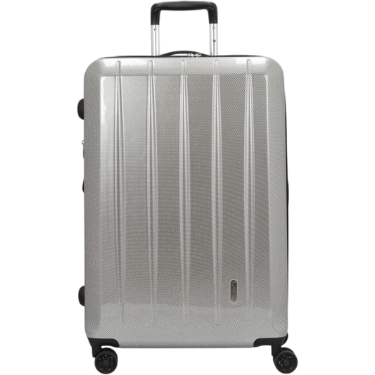 CHECK.IN London 2.0 4-Rollen-Trolley XL 75 cm -carbon silber KOFFER-PLUS.COM