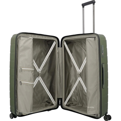 Travelite Air Base 4-Rollen-Trolley L 77 cm -Olive KOFFER-PLUS.COM