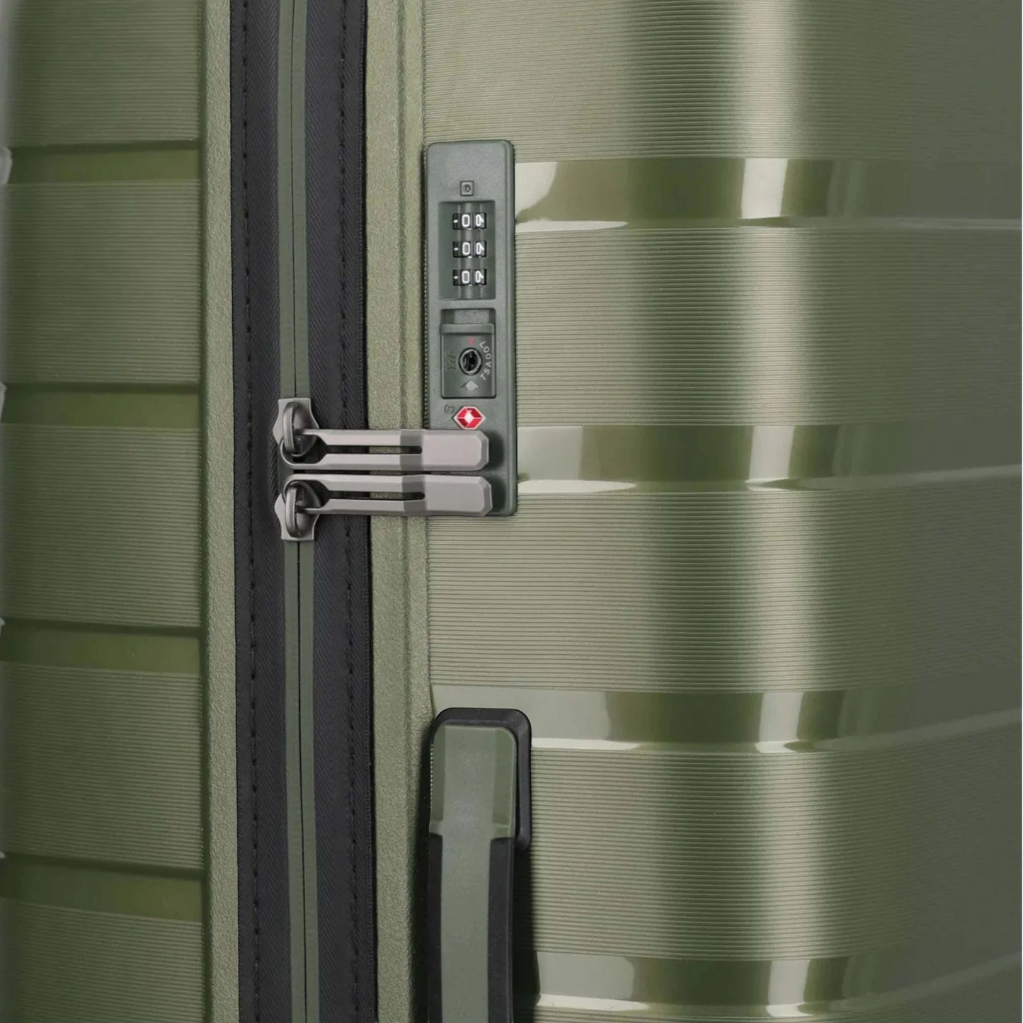 Travelite Air Base 4-Rollen-Trolley L 77 cm -Olive KOFFER-PLUS.COM